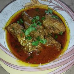 A picture of Fish salan.