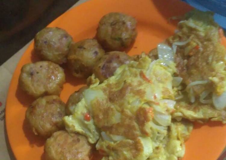 Resep: Perkedel Sosis (persatuan kentang dan telur) yang Gurih