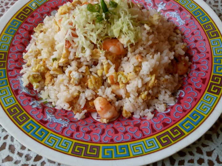 Bagaimana Membuat Nasi goreng Udang Mentega Anti Gagal