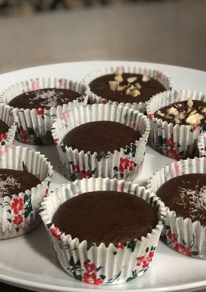 Una foto de Magdalenas Fit de Chocolate
