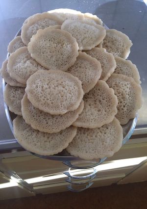 صورة لوصفة عجينة القطايف
