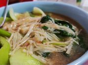 Gambar cah pokcoy enoki