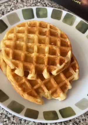 A picture of Waffles.