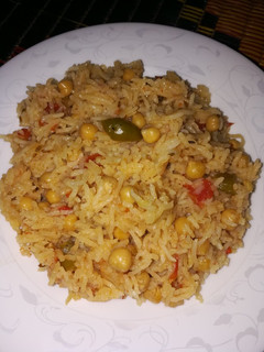 A picture of Chana Pulao #CookpadApp #ricecontest.