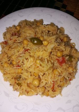 A picture of Chana Pulao #CookpadApp #ricecontest.