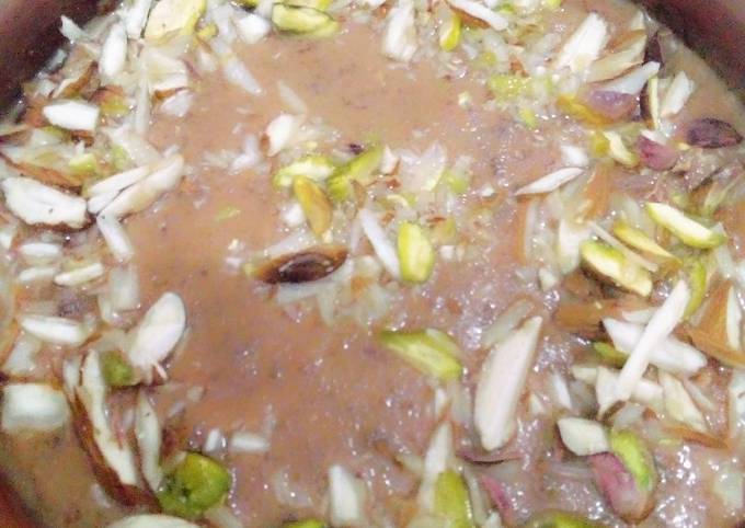 Recipe: Yummy Gulqand ki firni