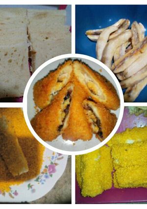 Foto resep Pisang Coklat Selimut Roti Tawar