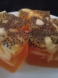 Foto resep Pudding Jelly Kelapa Jeruk