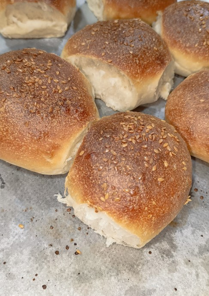 Una foto de Panecillos de brioche