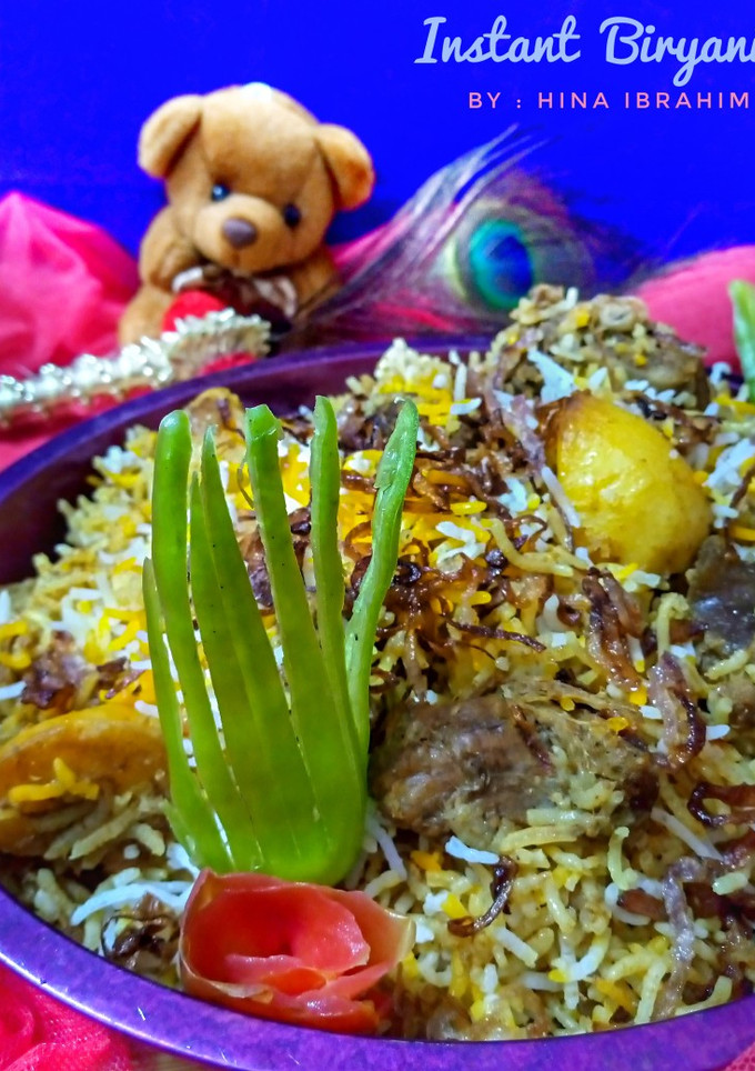 A picture of Instant Biryani.