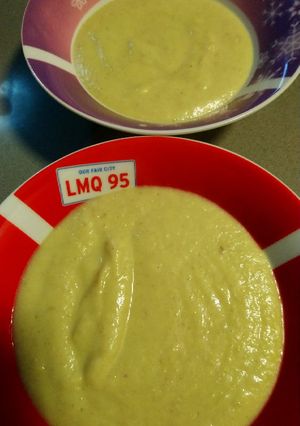 Foto principal de Crema de puerros y champiñones