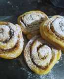 Rolls de manzana y canela 🍎