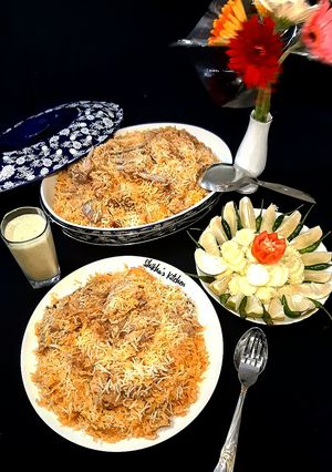 মাটন কাচ্চি বিরিয়ানি রেসিপির প্রধান ছবি