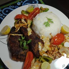 A picture of Bengali Platter.