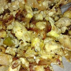 A picture of Egg bhurji.