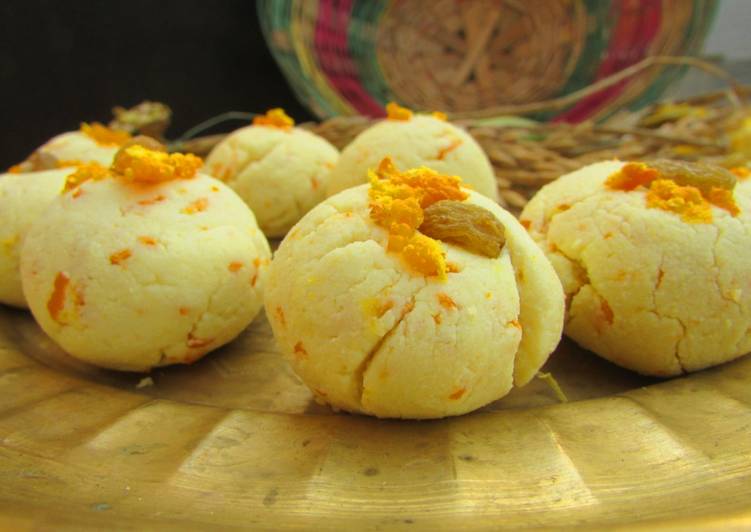 Recipe of Any-night-of-the-week Orange Sandesh