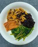 Cơm chay gạo lứt: Giảm cân healthy + eatclean