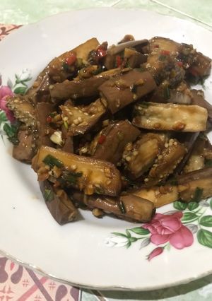Foto resep Terong Tumis Minyak Wijen