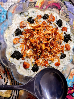 عکسی از دستور آش ماست سبزوار