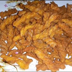 A picture of Crispy Pasta Nimko.
