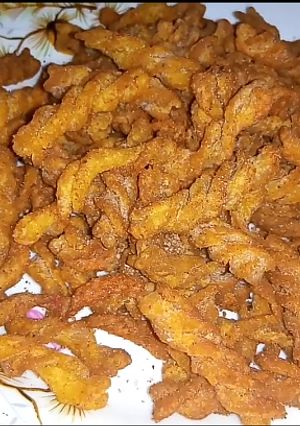 A picture of Crispy Pasta Nimko.