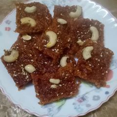 A picture of Carrot Burfi.