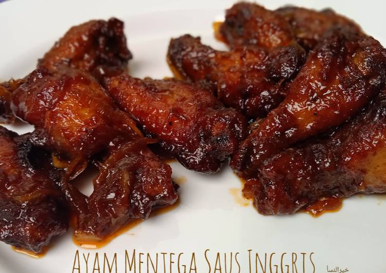 Bagaimana Membuat 67. Ayam Mentega Saus Inggris ??? yang Sempurna