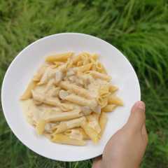 รูปของ Penne Carbonara