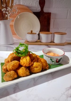 Foto resep Crispy champignon mushroom
