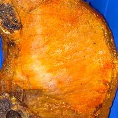 Una foto de Chuleta frita en airfryer
