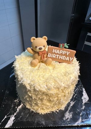 Foto resep Simple Birthday Cake