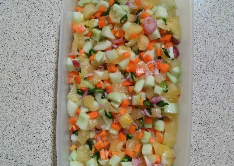 Acar Nanas Timun Wortel