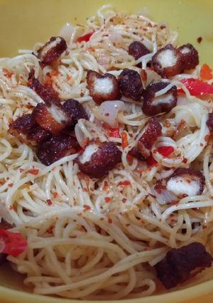 Foto resep Spaghetti aglio olio