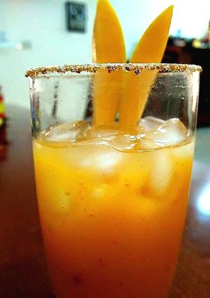 A picture of Achari Funda mocktails.