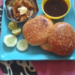 A picture of Pav bhaji.