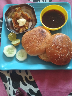 A picture of Pav bhaji.