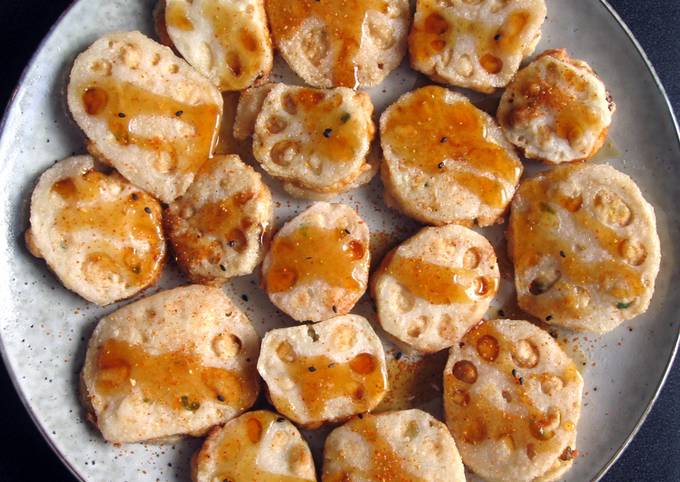 Simple Way to Make Super Quick Homemade Fried Stuffed Lotus Root