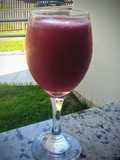 Suco de melancia com água de Coco