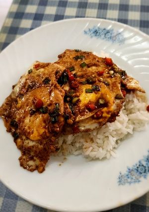 Foto resep Nasi telur ala Pontianak