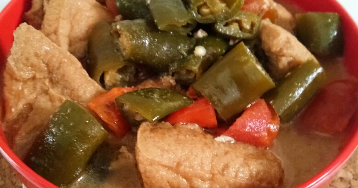 Resep Sayur Cabe Tahu Oleh Dapur Esmo Cookpad