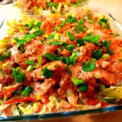 A picture of Chicken Bbq Rice.
