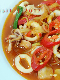 Foto resep Cumi Saus Padang