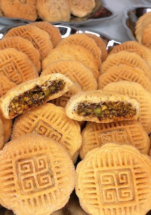 صورة لوصفة معمول العيد بالنستلة فاخر لاخر حبة