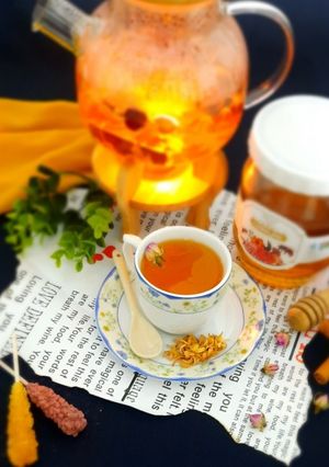 عکسی از دستور دمنوش بهار نارنج(تولد 8 سالگی کوکپد)