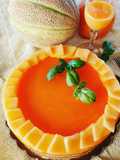Cheesecake al melone