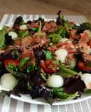 Ensalada de melón y jamón