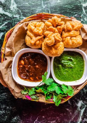पोटली समोसा (potli samosa recipe in Hindi) रेसिपी मुख्य फोटो