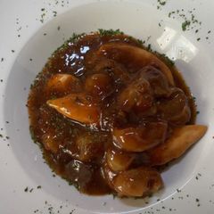 A picture of Summer-Rai’s not a rabbit Greek Stifado.