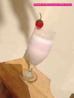 Foto resep Milkshake Strawberry