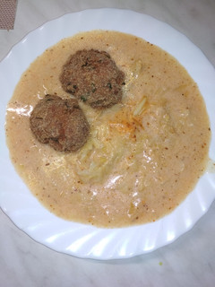 Kelkáposzta főzelék recept fotója